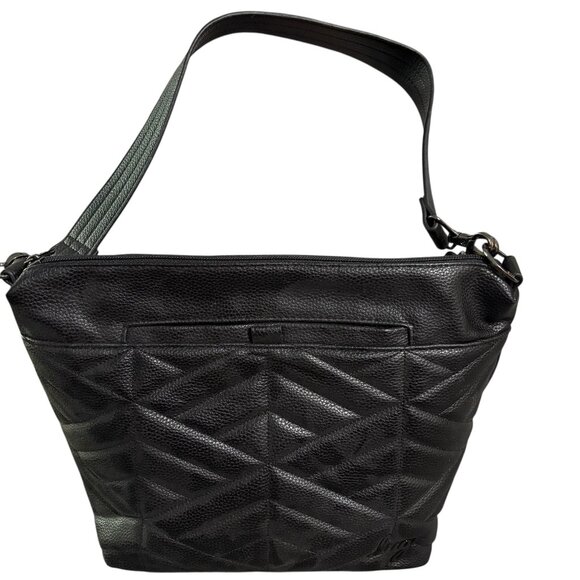 NWOT Lug Black Cross body and shoulder bag - Picture 1 of 7